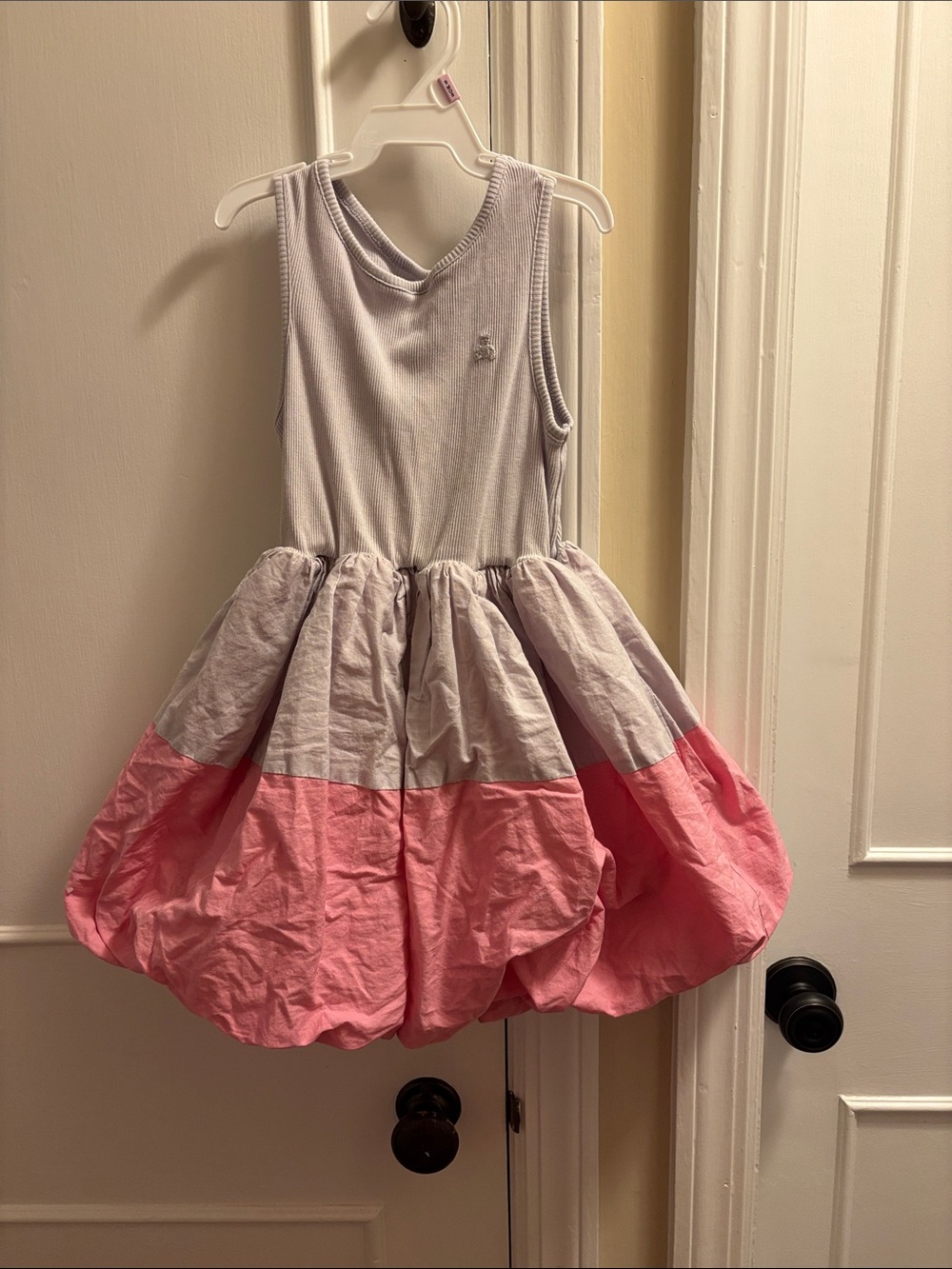 GAP Girls Two-Tone Lavender and Pink Bubble Dress